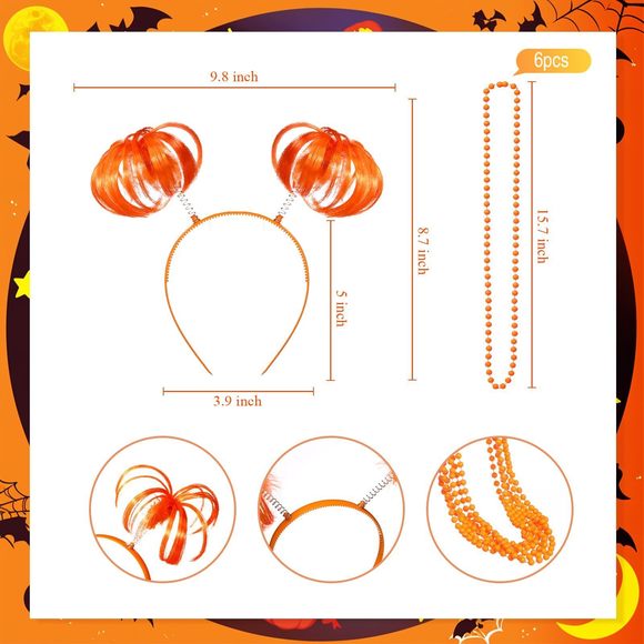 9 Pcs Halloween Led Skirt Costume Set For Women, Lighted Tulle Tutu Skirt Pom☺️ - Picture 2 of 6